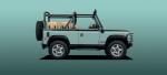 Land Rover Defender NAS-E 4x4 by Twisted 2020 года